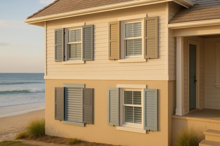 Bahama Shutters Gulf Coast Homes | Coastal Storm Protection
