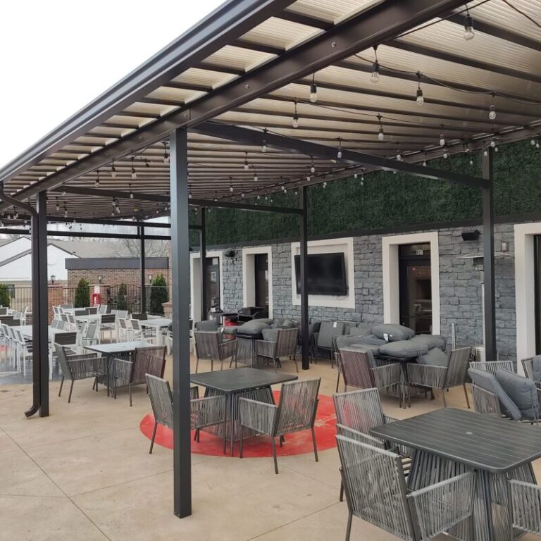 Commercial Outdoor Shades Biloxi Restaurants | Patio Solutions 2026