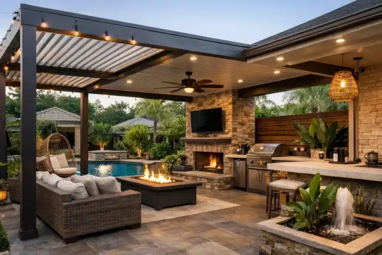 Pergola Shade Systems for Gulf Coast Outdoor Living Spaces